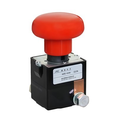 125A Nödstopp Metall Tryckdragningsknapp 12 Volt