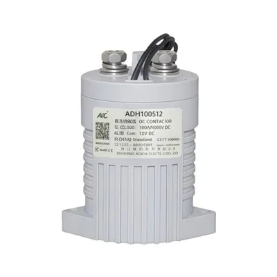 ADH100 Epoxiförseglad SPST NO Högspänning DC-kontaktorreläspole 12V/24V